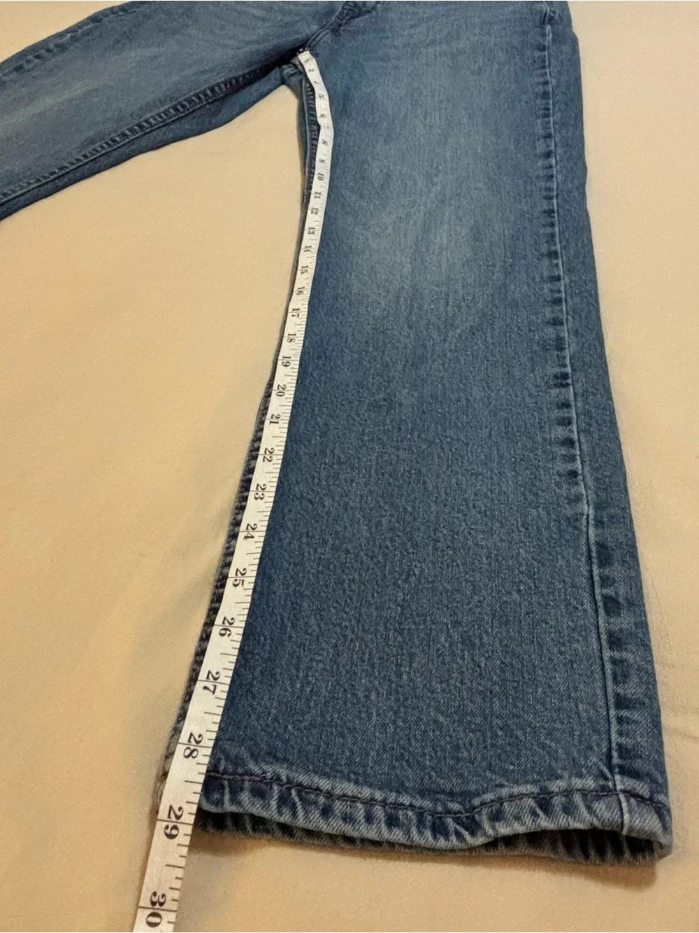 Levi’s 514 Jeans Mens W31 L30 Straight Fit Medium Wash Blue Denim